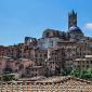 Siena widok na Cattedrale di Santa Maria Assunta